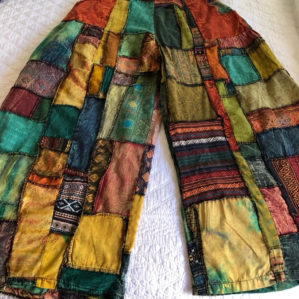 Kathmandu Imports Multicolor Patchwork Jumpsuit